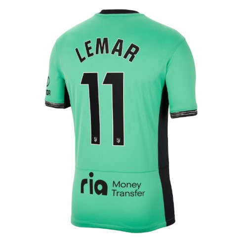 Moški Nogometni dresi Atletico Madrid Thomas Lemar #11 Tretji 2023-24 Kratek Rokav